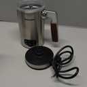 Novalife Milk Frother, 4 in 1 Milk Frother and Steamer with Two Whisks, Frothing Whisk and Heating Whisk, Automatic Warm and Cold Foam Maker for Coffee Latte Cappuccino Macchiato Hot Chocolate Matcha