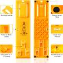 Picture Hanging Kit 220PCS, Instaframe Easy Picture Hang and Level Tool, Wall Hanging Kit Assorted with Sawtooth/ Wire Hangers, Small Hammer for Photo/ Painting/ Art/ Canvas/ Home Decor