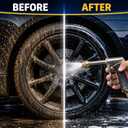 High Pressure Water Gun, Home High Pressure Car, Effortless Cleaning, 3 Adjustable Spray Modes, Heavy-Duty Metal, Ideal for Car Washing, Watering Plants & Vegetables