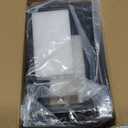 Deck Post Base Covers, Aluminum Post Cover 8"x8"(Actual 7.5"x7.5"), Split Post Base Trim Skirt for Deck railings, Patios (Black-1pcs)