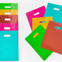 Merchandise Bags Multicolor 100 Count 9"x12" Size