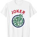 Chinese Mah Jong Joker Tile Mahjong Costume T-Shirt