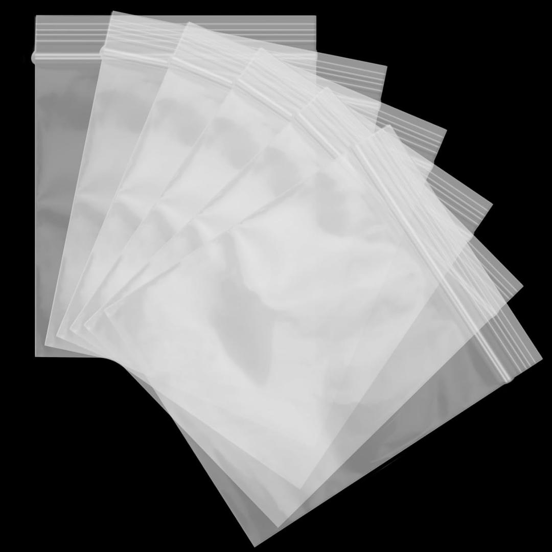 240Pcs 3x3 Zip Top Bags, Clear Small Plastic Baggie for Pills, Rings, Snacks, Reclosable Seal