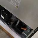 Frigidaire 5.0 CU FT./142L capacity built in under counter fridge. Frost free, Staineless Steel