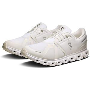 On Men's Cloud 6 Sneakers (11, White/White)
