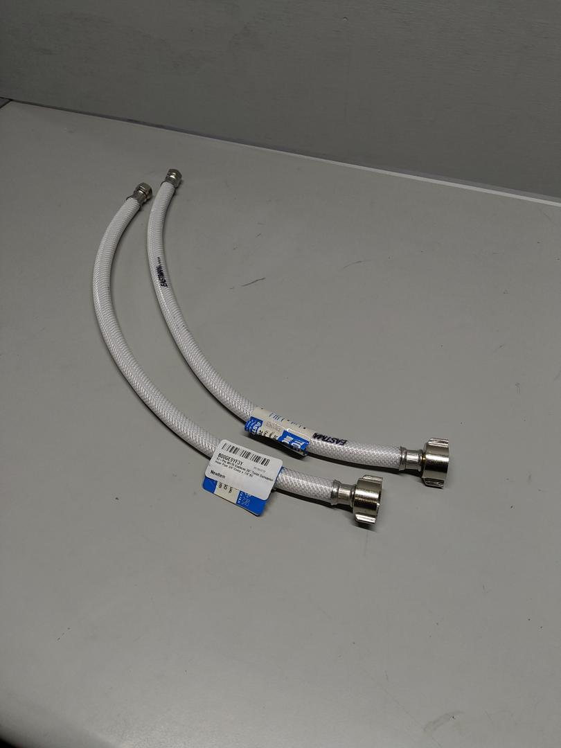 Ez-Flo 48175 Eastman 20" Toilet Connector Hose Pipe 3 / 8"Comp X 7 / 8"BC 8 34 BC Pack of 2 Ez-Flo 48175 Eastman 20" Toilet Connector Hose Pipe 3 / 8"Comp X 7 / 8"BC 8 34 BC Pack of 2