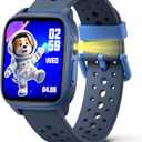 meoonley Kids Watch with 140 Sports Modes, 1.5" Kids Fitness Tracker, Boys Smart Watch, No APP/Phone Required, Sleep Monitor, Heart Rate, Puzzle Games, IP68 Waterproof,Gifts for Girls Teens Aged 6-15 (Blue)
