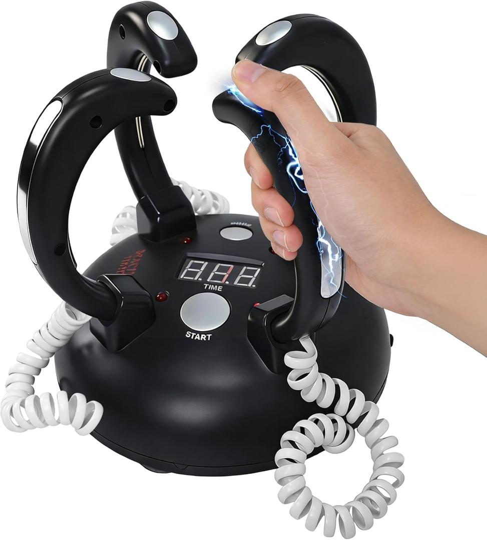Shocking Game, Electric Shock Game for Adults, Hilarious Gag Gift for Party Games & Christmas, Test Speed & Reflexes