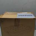 Elevon Air Mattress with Built in Pump - Luxury Double High Inflatable Bed for Home, Travel & Camping, Navy/White, Twin, 18" High