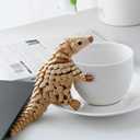 GemmiCho 3D Printed Animals, 7.68" Articulated Pangolin Toy, 3D Printed Toys for Stress Relief, Animals Figurines Fidget Pangolin Toys for Boys Kids Teen 5-7 4-6 8-12