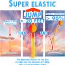 50Pcs 32mm Bouncy Balls for Kids,Rubber High Bouncy Balls,Bright Assorted Multicolor Bouncing Balls for Boys Girls,Kids Party Favors Gifts,School Carnival Prizes