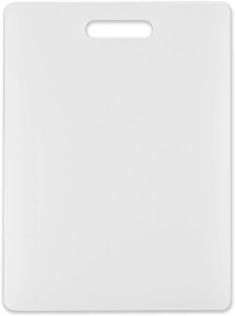 Dexas NSF Polysafe Cutting Board with Handle, 11 by 14.5 inches, White Dexas NSF Polysafe Cutting Board with Handle, 11 by 14.5 inches, White