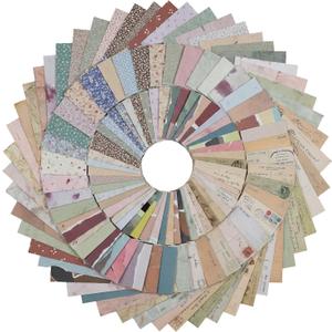 300 Sheets Vintage Scrapbook Paper, Decorative Retro Aesthetic Journaling
Floral Ephemera Pattern Paper for DIY Crafts Junk Journal Collage Scrapbooking Photo Album