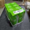 Pack Of 8 Disposable Striped Plastic Flex Straws, 7.5" Long, Assorted Colors, 100 Count, Large Pack