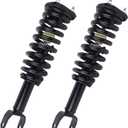 KUSATEC 171100 2pcs Front Pair Struts Shock Absorber fit for Dodge Dakota 2005-2009; for Mitsubishi Raider 2006-2009, Left/Right Struts with Coil Spring Assemblies