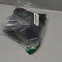 REORIA Womens Sexy Casual Square Neck Long Sleeve Soft Lounge Long Dress Fall Wedding Guest Formal Ribbed Bodycon Maxi Plus Size Dresses (X-large, Black)