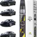 XNA Black(741/A1) for Porsche Touch Up Paint, Car Scratch Remover for Nicks and Chips Repair, 2-In-1 Quick & Easy Fix Car Scratch Repair Kit with Exact Color-Matched (EXP 12/31/36)