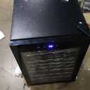 EUHOMY 45 Bottle Wine Cooler Refrigerator, Small Wine Fridge for Red, White and Champagne, 4.5 Cu.ft Mini Fridge with Adjust Temperature, Black