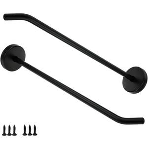 Long Hook Stainless Steel Coat Hook Robe Hanger Wall Mount Hook 200mm/8 Length - 2pcs