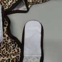 Kuoser Dog Surgery Recovery Suit, Recovery Suit for Female Male Dogs, Dog Onesie After Surgery Spay Neuter, Anti-Licking Pet Surgical Recovery Snugly Suit, Bodysuit for Abdominal Wounds Skin Disease (Medium (Back:13.4-16.1'', Weight:14-25 LB), B-Brown Leopard)