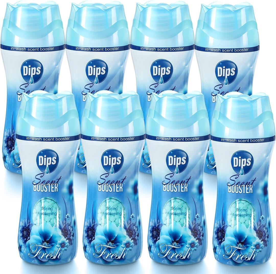 6 Pack in Wash Scent Booster Beads 73.6 oz Laundry Boosters Laundry Room Beads(Coconut Scent)