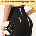 Women's Maternity Leggings Over The Belly Pregnancy with Pockets Yoga Pants Active Wear Tights Pants Workout (XXL)