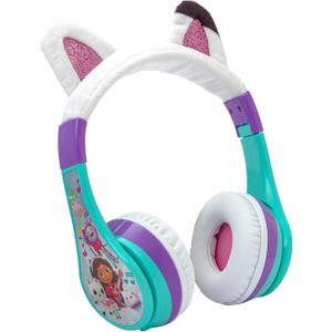 eKids Gabbys Dollhouse Wireless Headphones for Kids, Bluetooth Headphones with Microphone Includes Aux Cord, Kids Earphones for School, Home, or Travel, Ideal for Gabby Halloween Costume eKids Gabbys Dollhouse Wireless Headphones for Kids, Bluetooth Headphones with Microphone Includes Aux Cord, Kids Earphones for School, Home, or Travel, Ideal for Gabby Halloween Costume