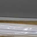 LazBlinds No Drill Cordless Roman Shades for Windows, 31" W x 60" H, White
