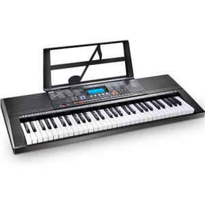 Electric Keyboard Piano 61 Keys, Ohuhu Musical Piano Keyboard with Headphone Jack, USB Port & Teaching Modes for Beginners
