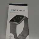 Fitbit Versa Special Edition Smart Watch, Charcoal Woven, One Size (S & L Bands Included)