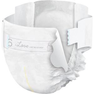 Bambo Nature Hypoallergenic Baby Diapers, Eco-Labelled Sustainable Diapers, Enhanced Leakage Protection, Totally Chlorine-free, Skin Friendly, and Super Absorbent - Size 6 (72 Count)