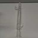 QWORK Jacket 200mm Glass Condenser with 24/40 Joint for Laboratory