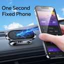 2-Pack Magnetic Phone Holder for Car DashStrong Magnet Magnetic Car Phone Holder Mount 4 Plate Phone Holders for Your Car Phone Mount for Car Dashboard Cell Phone Car Mount for iPhone Samsung