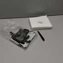 GOAUS Halloween Garden Flag Solar Lighted, Witch Ghost Decorations Outdoor, Double Sided Oxford Decorative Flag for Lawn Yard Outside Decor, 12x18 Inches