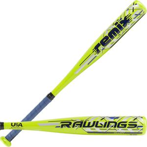 Rawlings | Remix T-Ball Bat | USA Baseball & Softball | -12 Drop | 2 1/4" Barrel | 1 Pc. Aluminum, 26 Inches