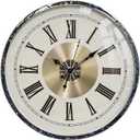 Homestia 15.75 Inch Minimalist Wall Clock,Silent Non-Ticking,Roman Numerals
