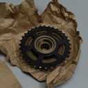 Drfeify Freewheel9 Speed 1332T Bicyle Freewheel 9 Speed 1332T Gear Flywheel Freewheel Threaded Steel, 9 1332T Bicyle Cassettes & Freewheels