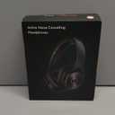 ZIHNIC Active Noise Cancelling Headphones, 40H Playtime Wireless Bluetooth Headset with Deep Bass Hi-Fi Stereo Sound,Comfortable Earpads for Travel/Home/Office (Rose Gold)