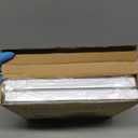 JUPELI Foil and Plastic Wrap Organizer, Expandable Kitchen Pantry Storage, Height Adjustable Cabinet Rack for Kitchen Organization, Aluminum Foil -3 Tier 9.8" to 15.6"L