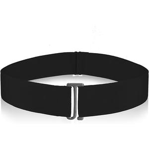 TIESOME Women Adjustable Elastic Belt, Stretch Invisible Belt Flat Buckle Waist Belts No Show Belt for Pants Jeans Dresses