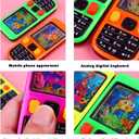 Handheld Water Game, 16 Pack Colorful Handheld Phone Game Water Ring Toss Goodie Bags Stuffers Return Gifts for Kids Birthday Classroom Prize Box Back to School Gift
