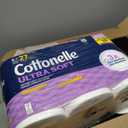 Cottonelle Ultra Comfort Toilet Paper with Cushiony CleaningRipples Texture, Strong Bath Tissue, 24 Family Mega Rolls = 108 Regular Rolls (4 Packs of 6)