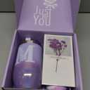 Gifts for Women Best Friend - Relaxing Lavender Spa Gift Basket, Gift for Women Who Have Everything, Birthday, Valentine's Day, Galentines Day, Mothers Day Gifts for Mom Grandma(M)