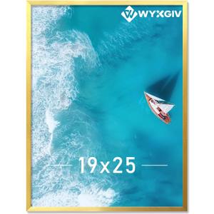 Gold 19x25 Picture Frame Lightweight yet Durable Frame Wall Hanging