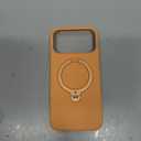 TORRAS Ostand Q3 Silicone for iPhone 17 Pro Max Case, Fit for MagSafe, 360 Spin Ring Stand, Liquid Silicone Cozy Vibrant Grip, Camera Control, Protective Case for iPhone 17 Pro Max, Pastel Orange