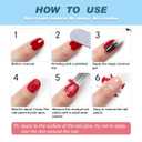 3 x Gel Nail Polish Remover, (3pcs) Gel Polish Remover Natural Formula Portable Kit, No Need for Foil, Soaking Or Wrapping, Quick & Easy Polish Remover In 3-5 Minutes