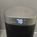 DREO Space Heaters for Indoor Use, Fast Heating Portable Heaters with Remote, Large PTC Ceramic Electric for Bedroom, 12H Timer, 70 Oscillation, Overheat Protection, 1500W Safety Heat for Home Office (Silver)