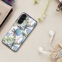 LETO for Samsung Galaxy A15 5G Wallet Case - Flip Folio Leather Kickstand - Credit Card Holder - Fashionable Flower Designs - Protective Phone Cover for Women and Girls - 6.5" - Coconut Trees