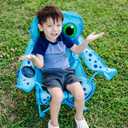 Melissa & Doug Sunny Patch Flex Octopus Folding Beach Chair For Kids (Frustration-Free Packaging), 16 inches x 23 inches x 27.5 inches