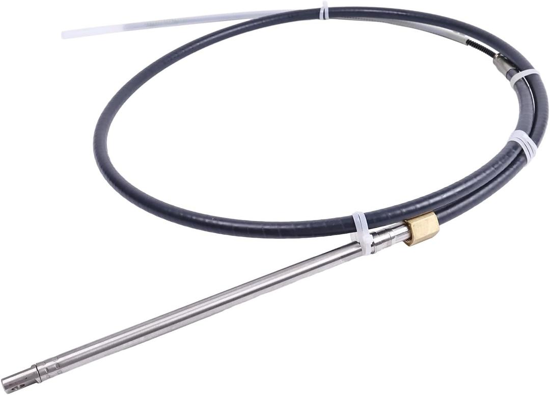 Steering Cable 8' Universal Compatible with Uflex Rotary M66X08 Seastar SSC6208 QC II